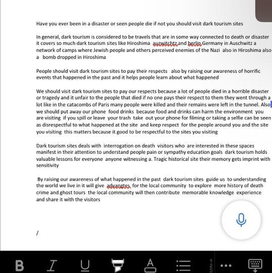 Conclusion of all this in the photo