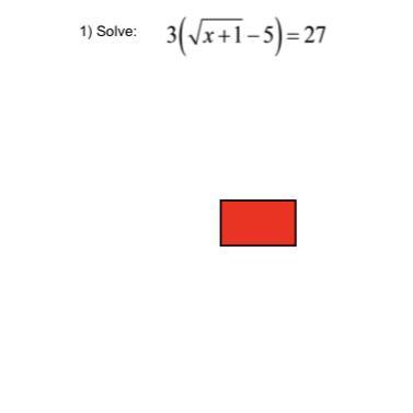 How Do I Solve This? 3(x+1-5)=27
