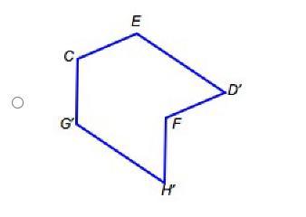 The shape below is transformed to another shape. Shape C D E F G H Which shape could be its image? Shape