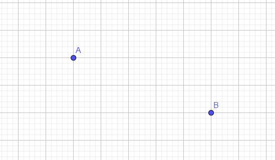 What is the distance between the 2 points? (round to the nearest tenth)