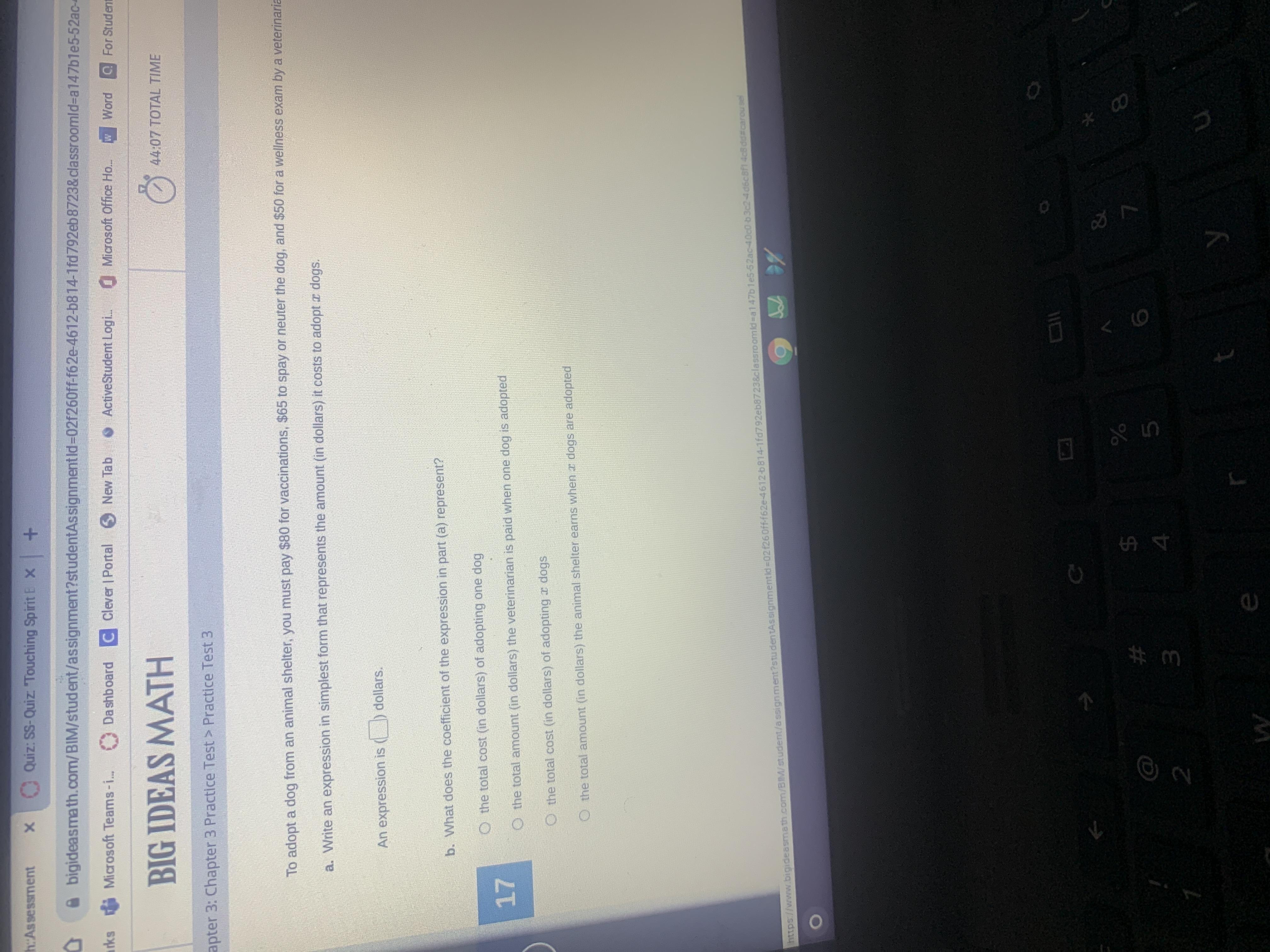 To Adopt A Dog From An Animal Shelter You Must Pay 80$ For Vaccinations 65 To Spay Or Neuter The Dog