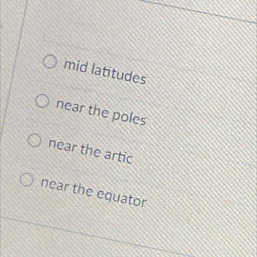 Rainforests may be located in what latitude range?
