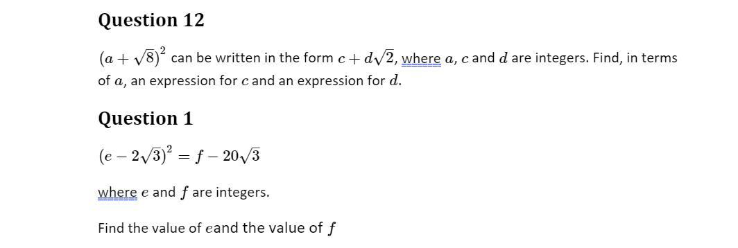 READ QUESTION CAREFULLY, PLS ANSWER WITH WORKING
