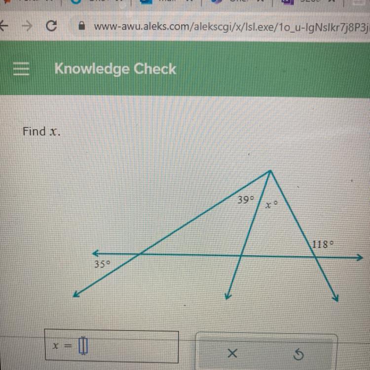 Knowledge CheckFind xx=