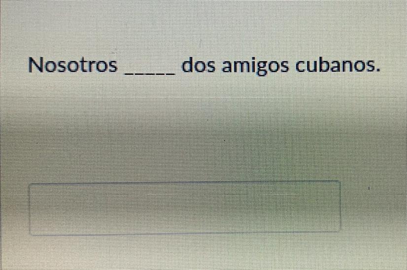 Which Form Of Tener Do I Use Here?