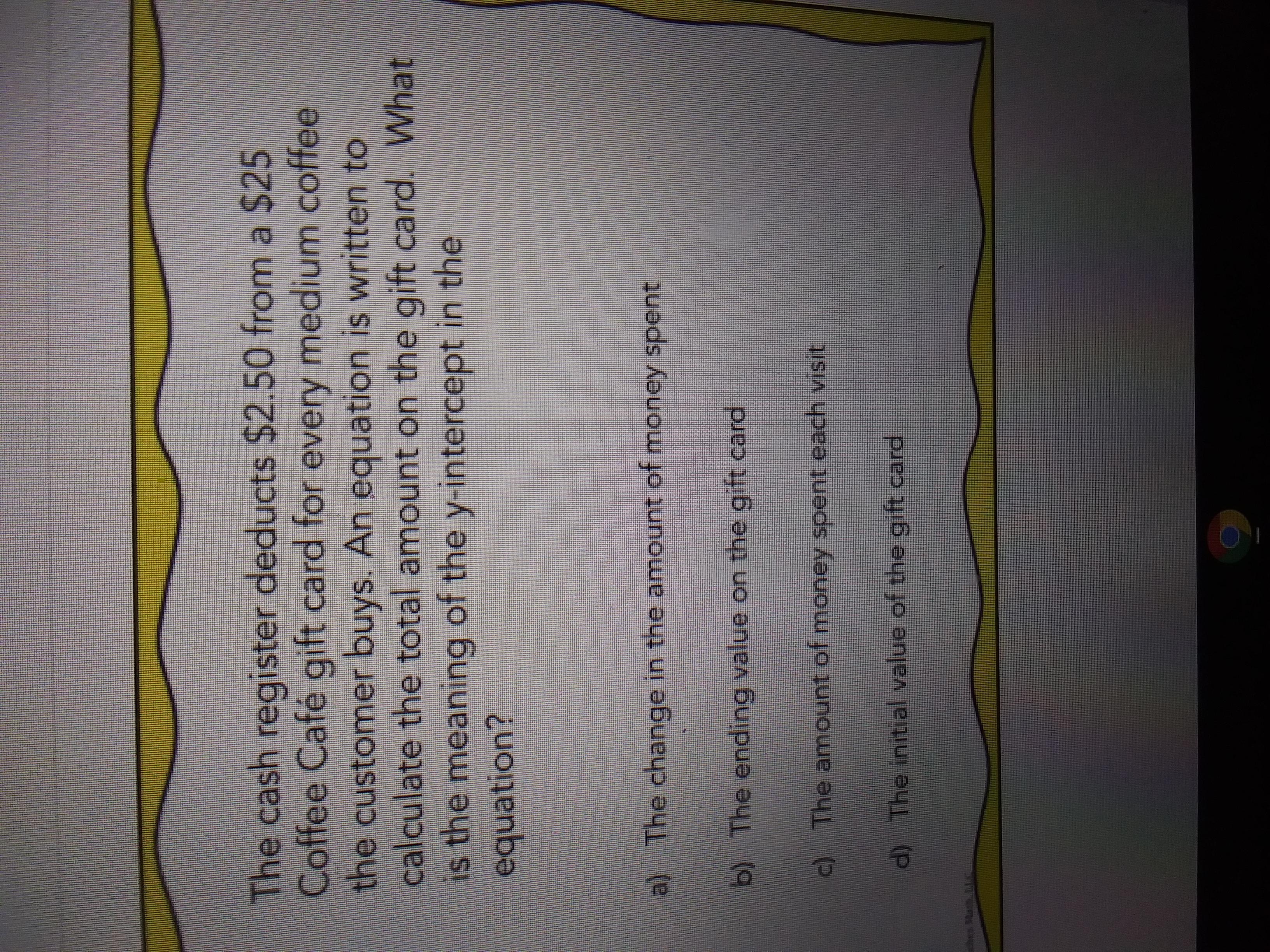 The Cash Register Do Ducks $250 From A $25 Coffee Cafe Gift Card For Every Medium Coffee With A Customer