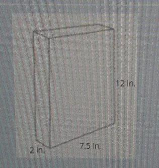 what will be the cost of material if the volume is 180in^3 and the surface area is 258in^2 and the cardboard