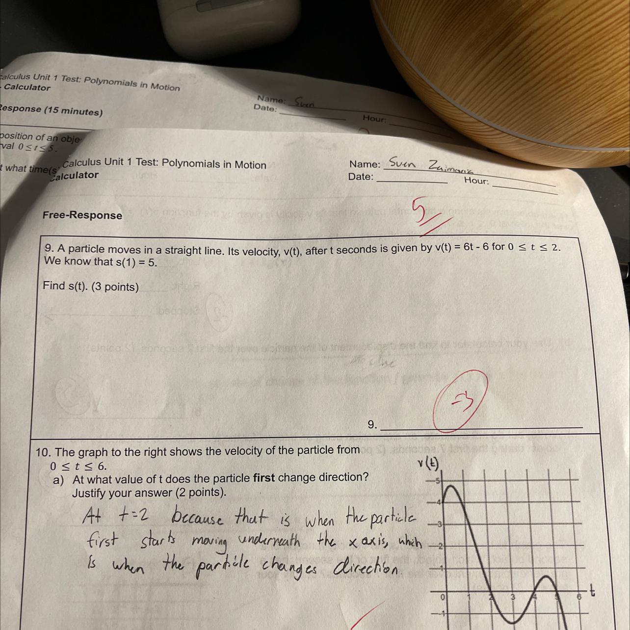 need help with number 9