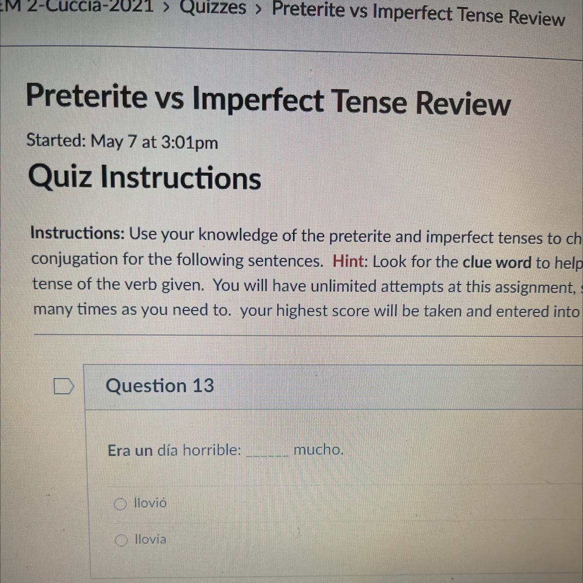 Era un da horrible:mucho.( lloviOllovia