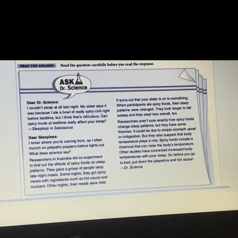 HELP HELP PLEASE I WILL GIVE BRAINLIEST! Where might you find this type of text? 