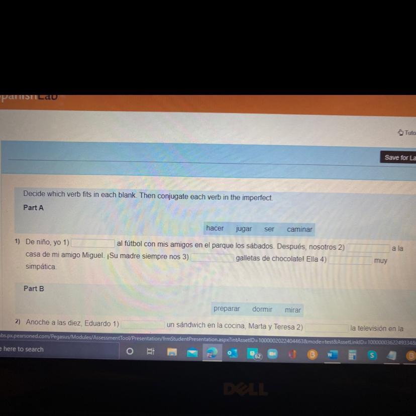 please help with this question! please follow instructions and and answer in spanish. thank you!