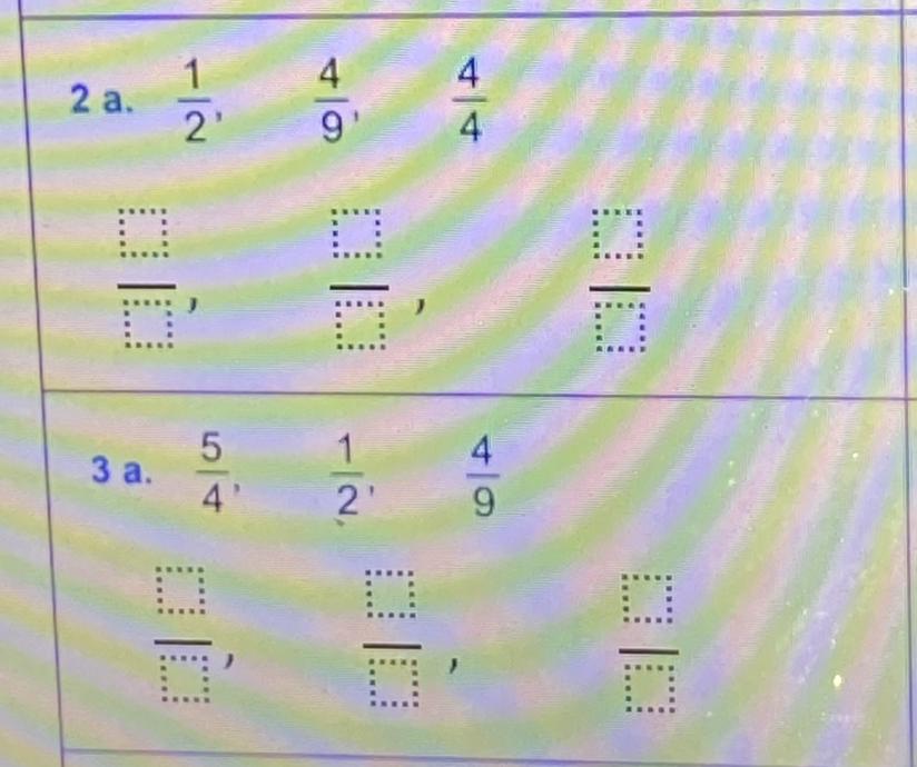 PLS I BEG! Help! Fractions! Put the fraction in order from least to greatest. Il lgive brainlist!