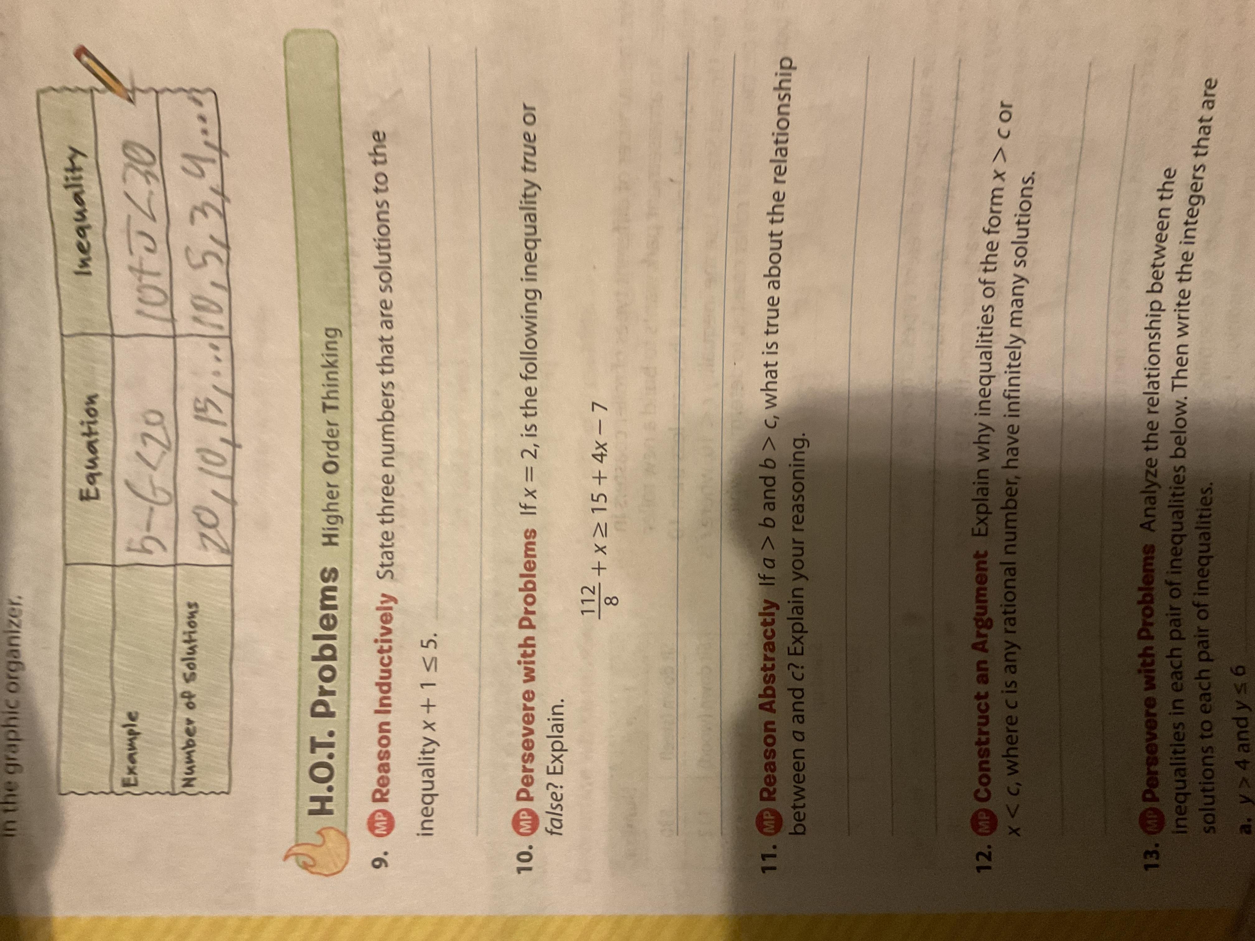 I Need Help With #9 Please