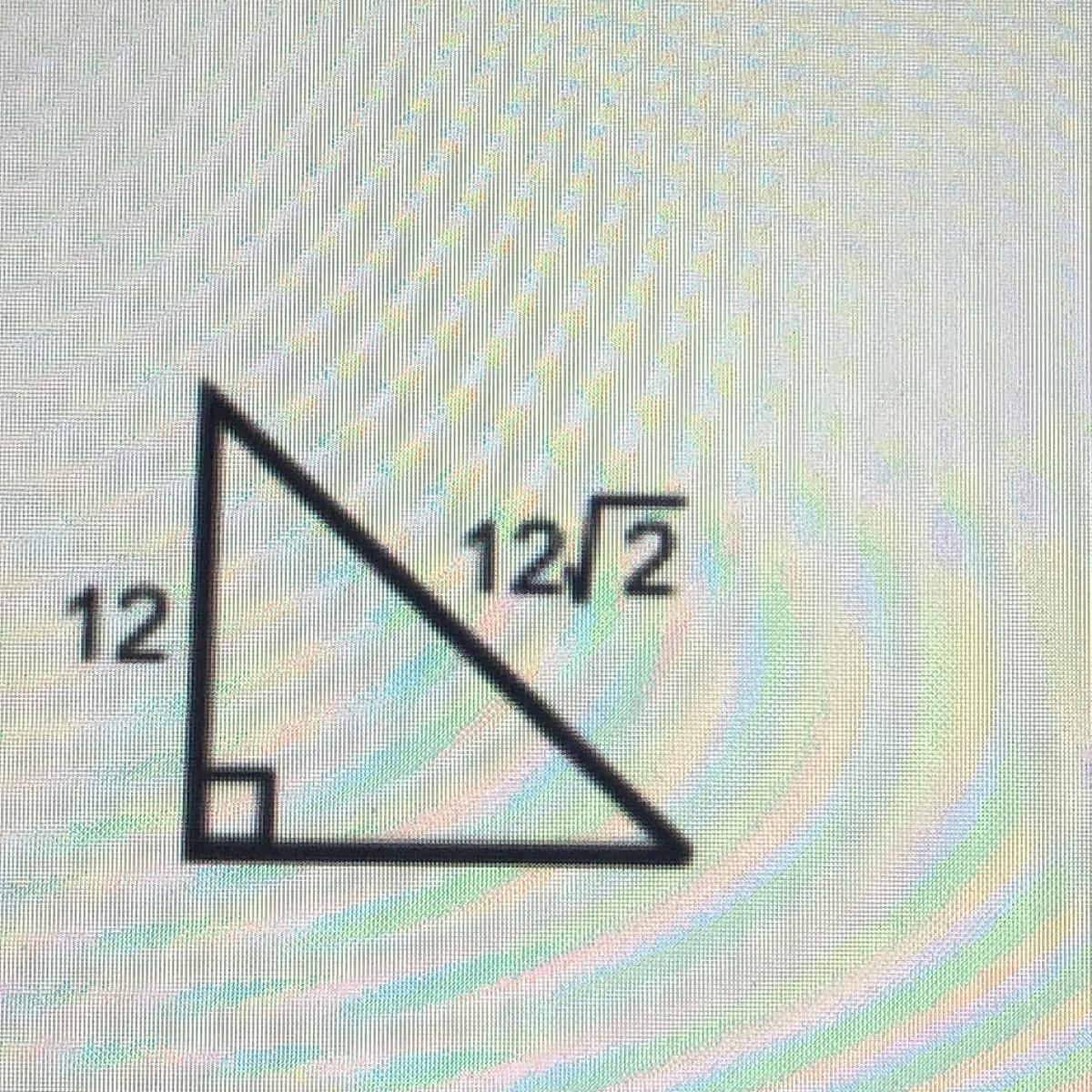HELP ME ASAP PLEASE ?!?Find The Length Of The Missing Side. Simplify All Radicals.