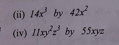 Factorise the following.