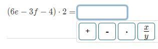 Apply the distributive property to create an equivalent expression.I will give brainiest but if you put