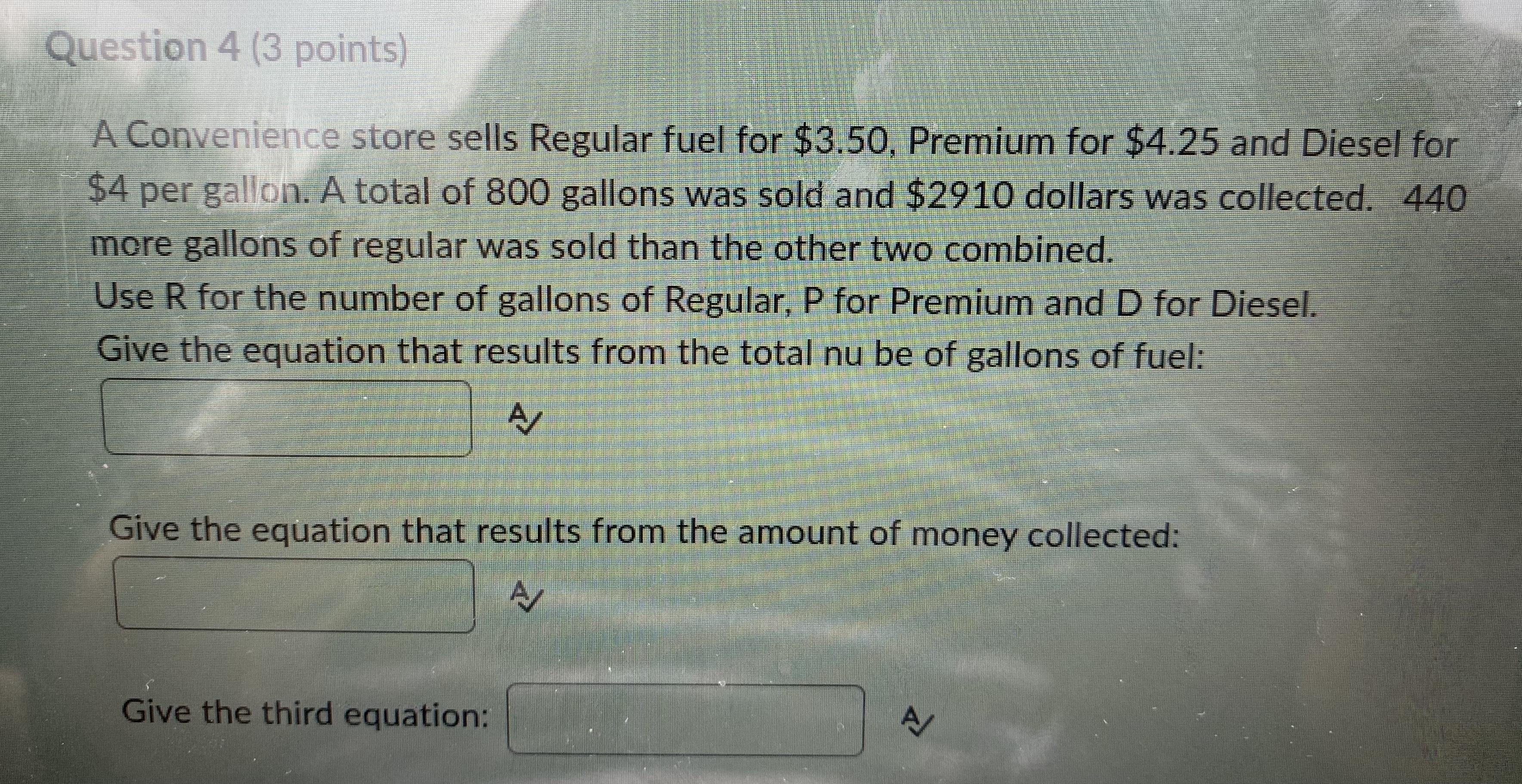See attached for the math problem