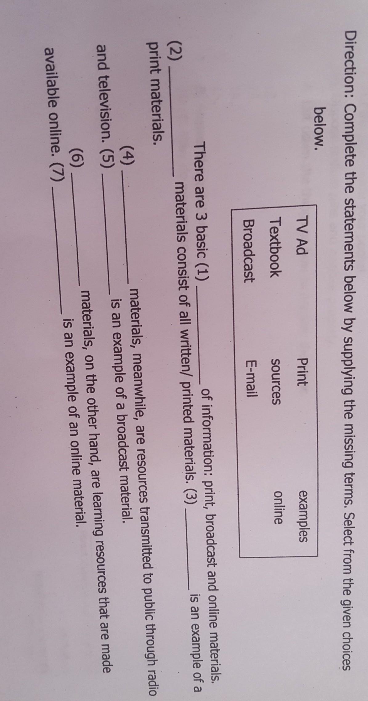 Pasagot Naman Please