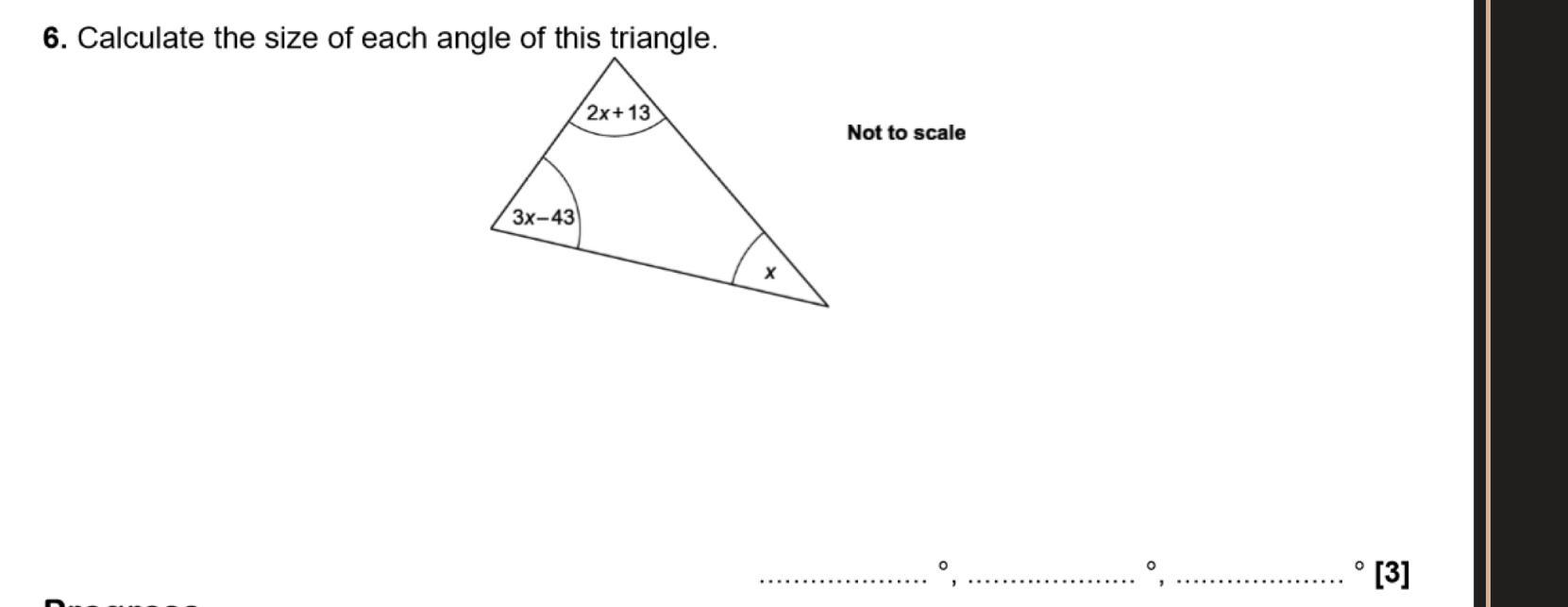Please tell me how to find x