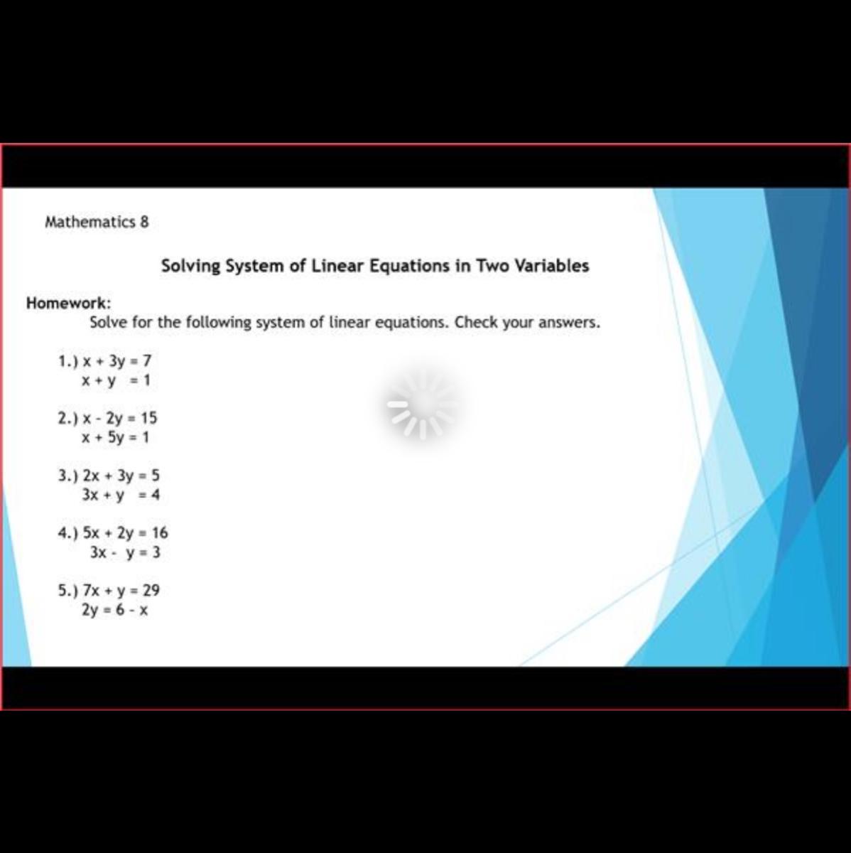 Please help me with 1 to 5 and please graph all to 1 to 5 in a note book and show me how you get the