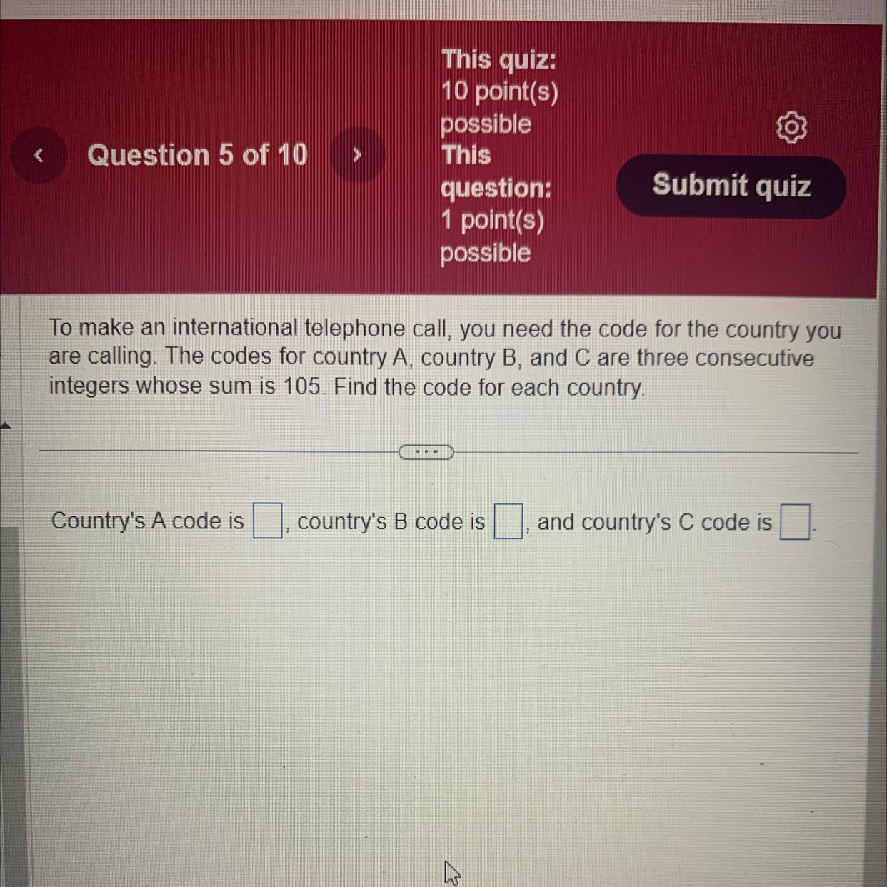Heyy! Could You Guys Possibly Help With The Answer To This Question? Im Stuck.