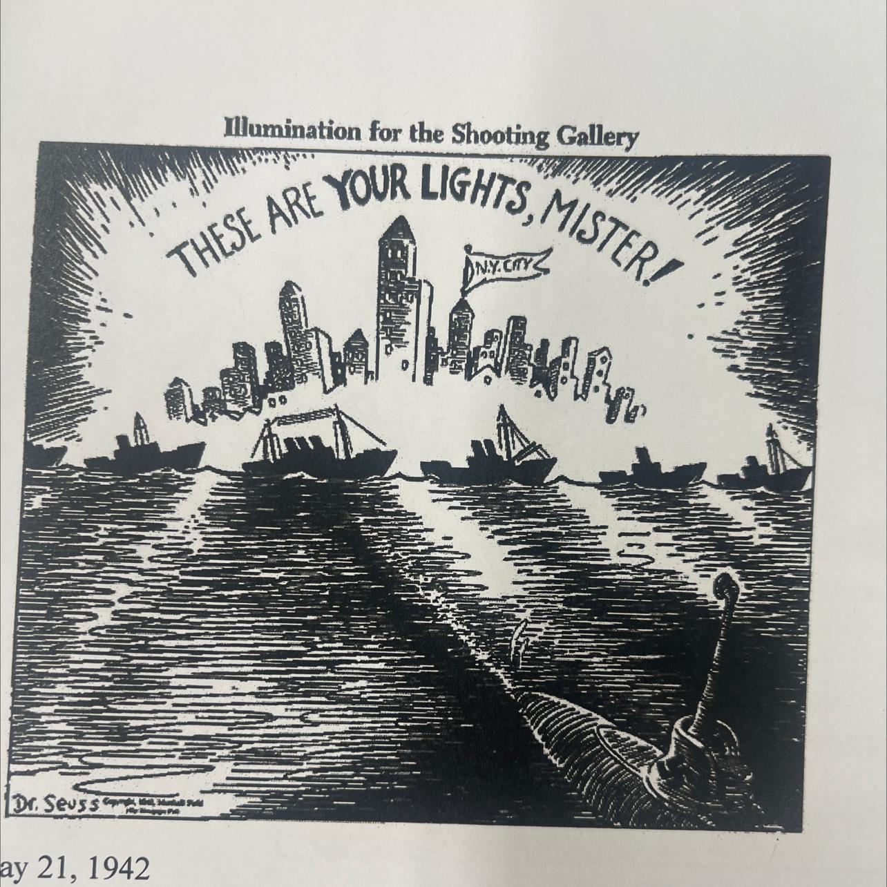 who is the intended audience of this cartoon?what does Dr.Seuss want the audience to do? how does Dr.Seuss