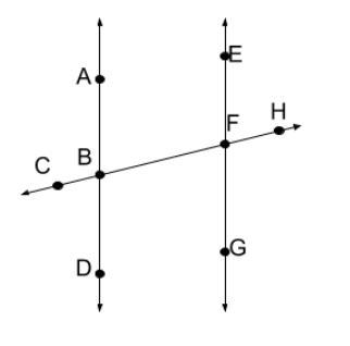 So i have a practice on this. it says ''The measure of angle CBD is 73 degrees. Find the other figures