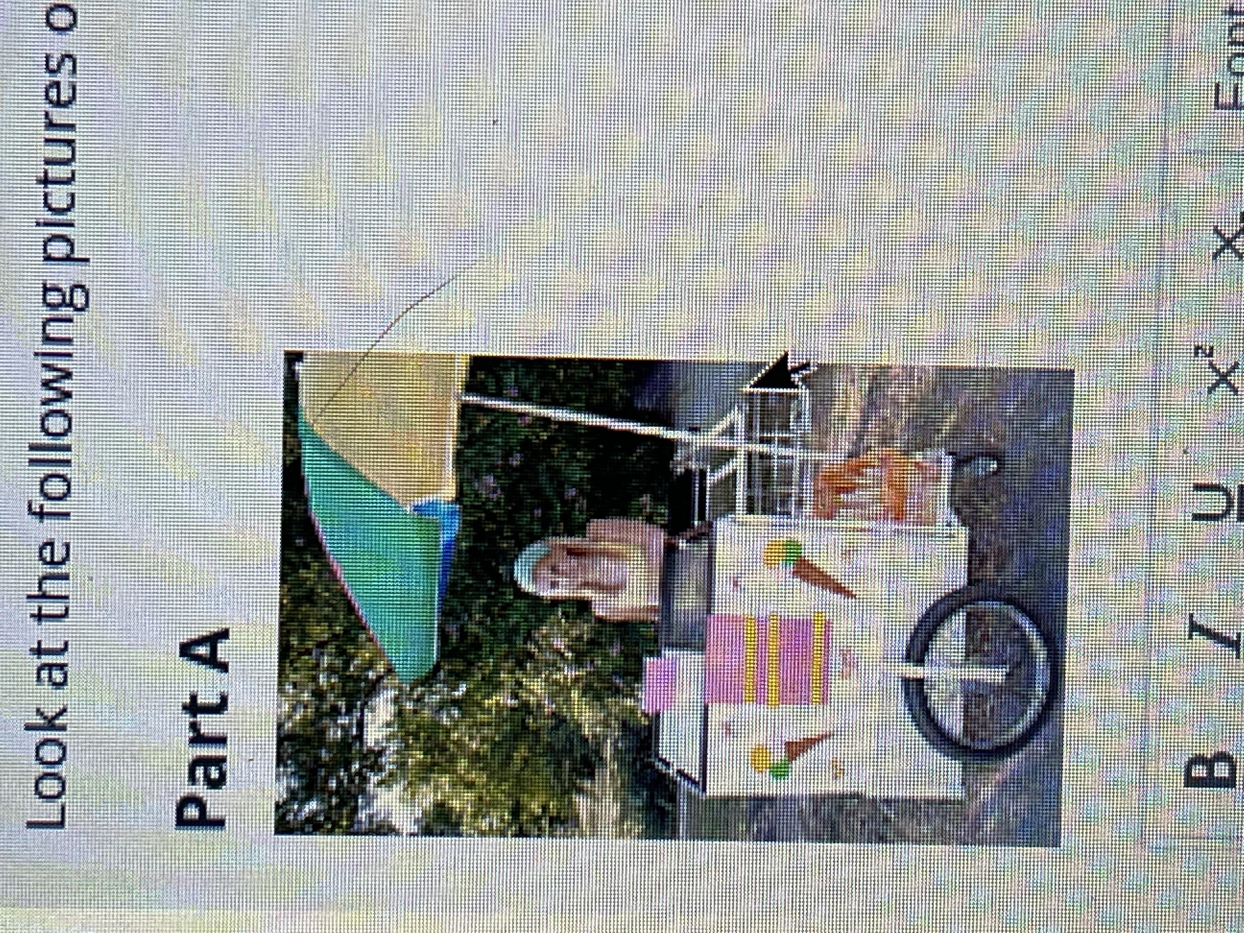 Look At The Following Pictures Of Vendors And Describe What They Are Selling In One Sentence. SPANISH.Part