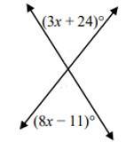 Find the value of x.
