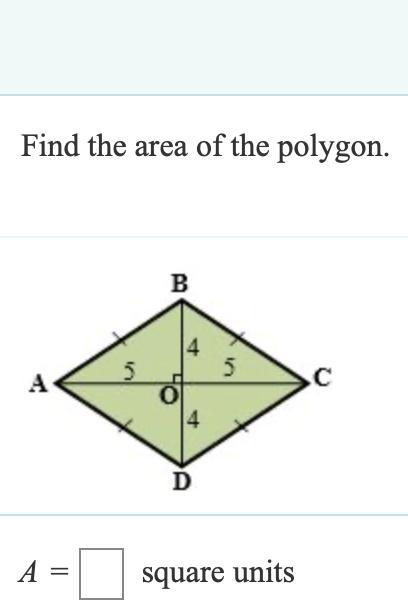 Find the area of the shaded polygons