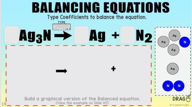 Balancing Equations. How Many Of The Element Should I Drag To The Center?
