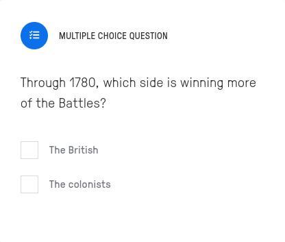 Through 1780, which side is winning more of the Battles?