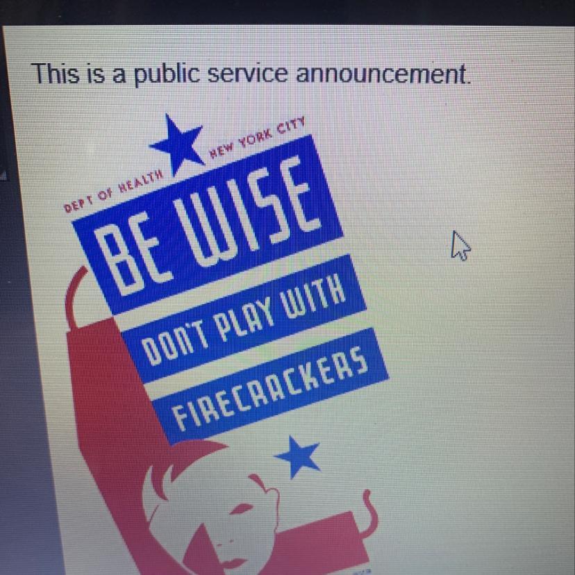 Which Word Best Describes The Tone Of The Public Service Announcement?- Serious- Calm- Edicational-lighthearted