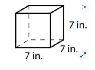 PLEASE ANSWER! WILL GIVE BRAINLIESTOwen draws the cube shown. Pat draws a cube with a side length that