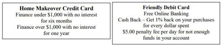 Sherwin Is Buying New Windows For His House With His Home Makeover Credit Card. The Windows Cost $2,367.42.