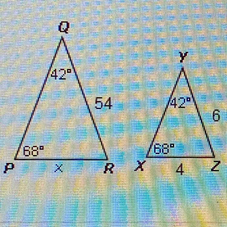 What Is The Length Of PR ?A. 36 UnitsB. 48 UnitsC. 42 UnitsD. 24 Units