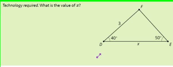 what is the value of x