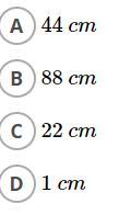 If The Radius Of A Circle Is 44 Cm, Then What Is The Diameter? No Guessing!!