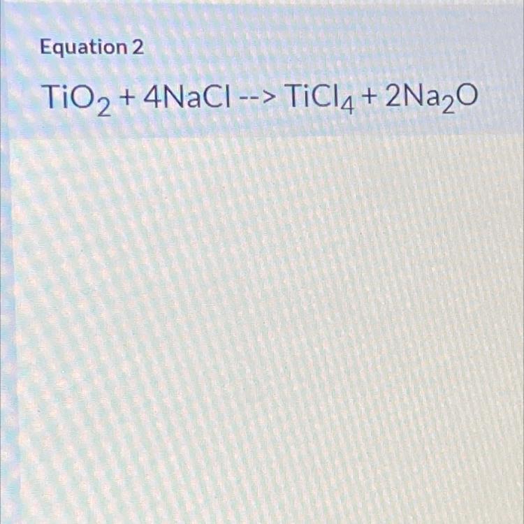 Given 2.3 moles of TiO2, how many grams of Na2O can i produce