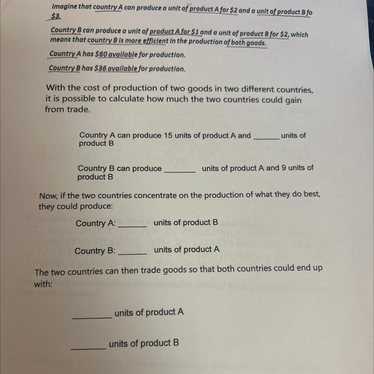 Can Someone Please Help Me Fill This Out IVE Been Stuck On This ;(