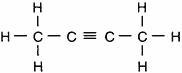 Which structural formula represents a member of the alkene series?