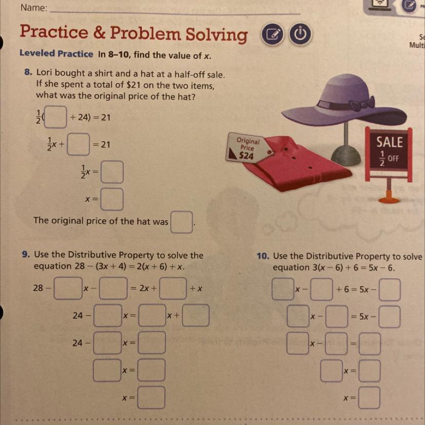 Please help 8, 9, and 10 you don't need to explain 