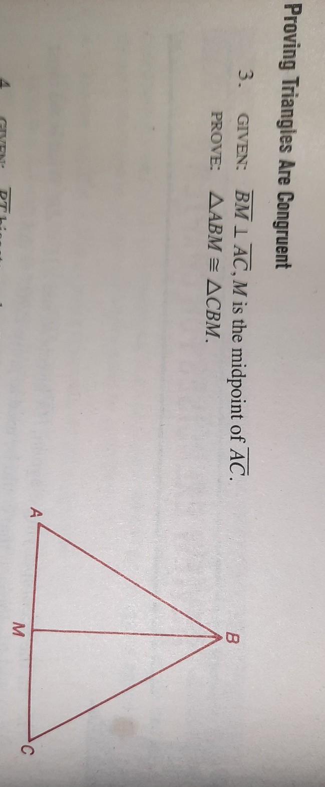 Proving Triangles Are Congruent 