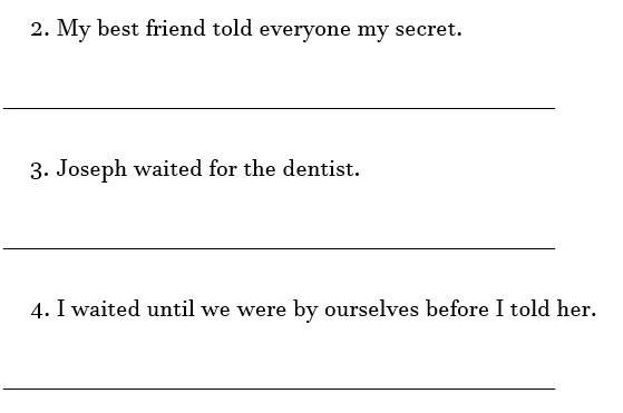 Rewrite The Sentence And Add An Adverb.