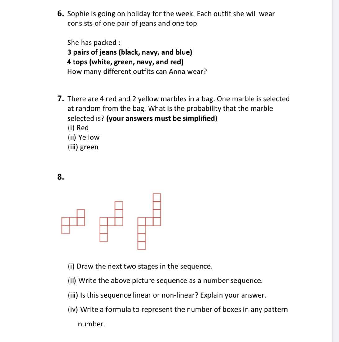 PLEASE HELP ILL MARK BRAINLIEST! THESE 3 QUESTIONS NEED TO BE DONE WITH ROUGH WORK.