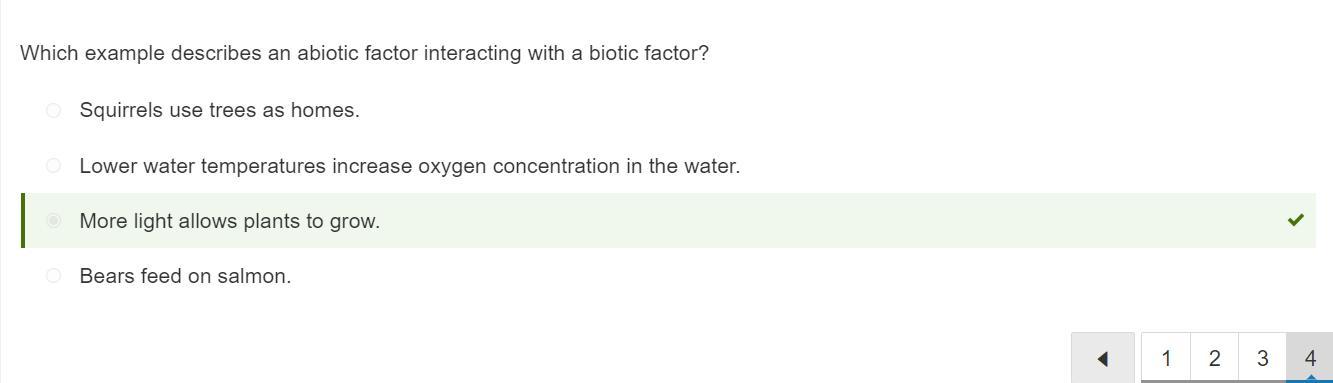 K12 answers for:1.04 Quiz: Ecosystems !! &lt;3