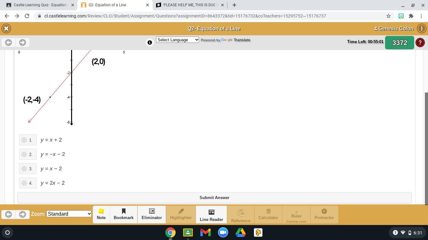 PLS HELP (the second page is the options)