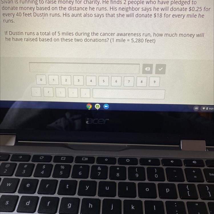 How much money will he raise based on the two donations?