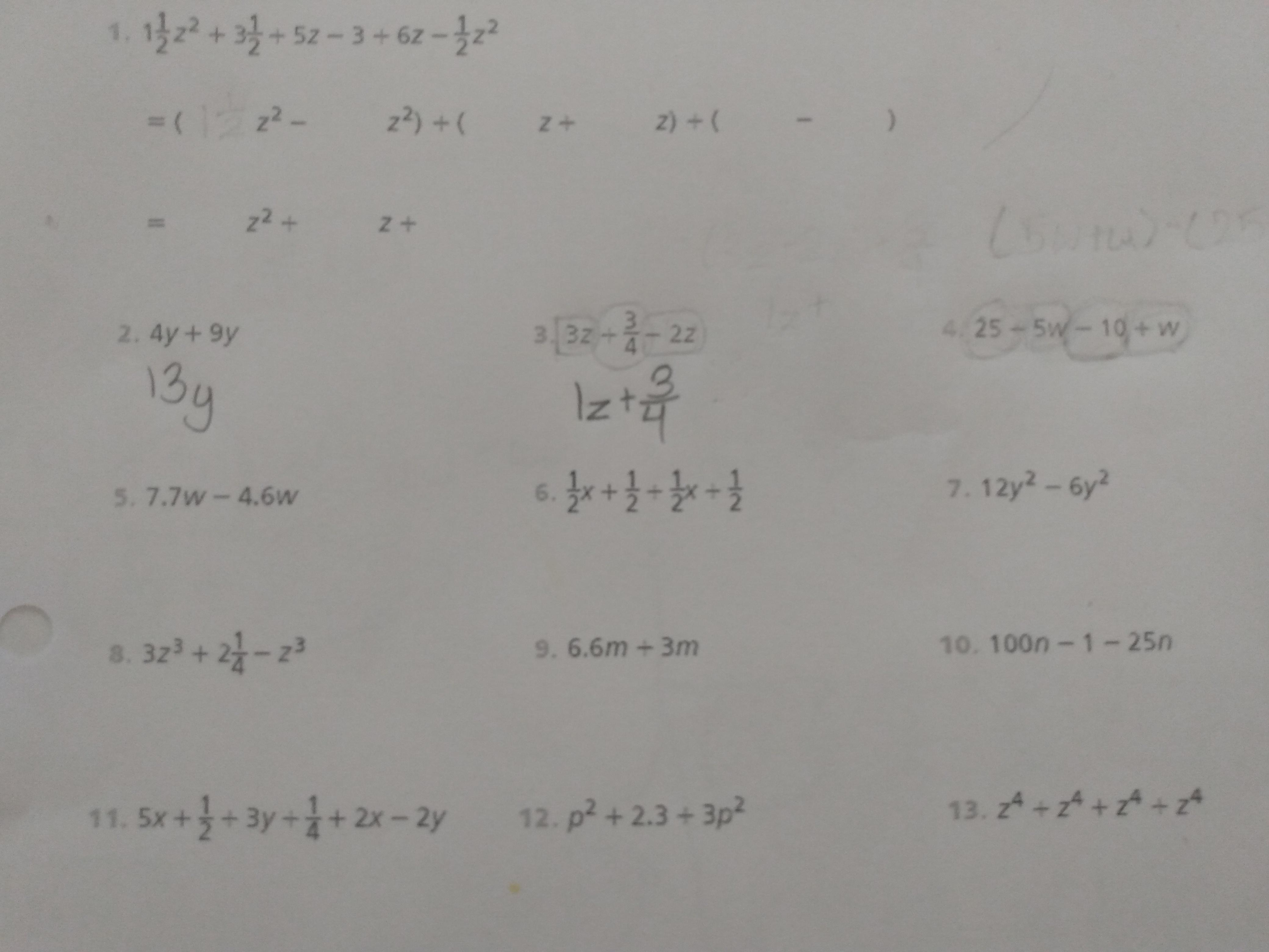 I really need help with these questions!