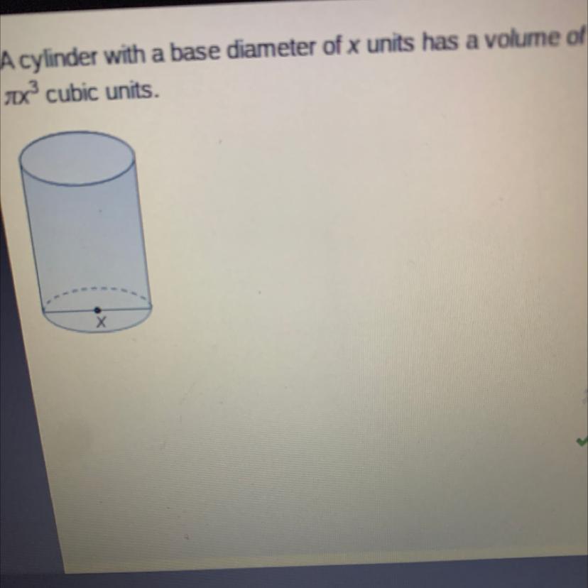 SOMEONE PUT AN ANSWER SO IT DOESNT GET DELETED!!!Which statements about the cylinder are true? Selecttwo